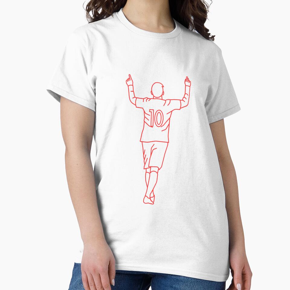 Red Number 10 |Player Celebration by Football Stickers World