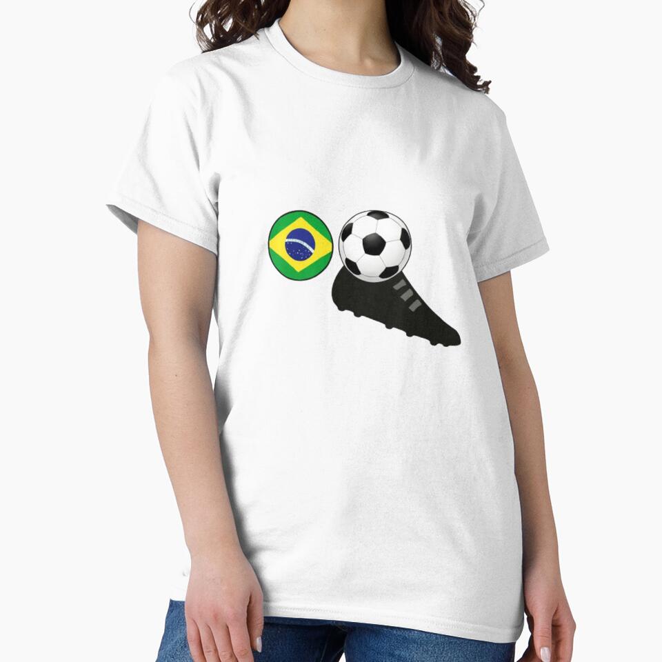 Brazil Football Power Kick – Samba Soccer Boot & Ball Design by thesmilngnature
