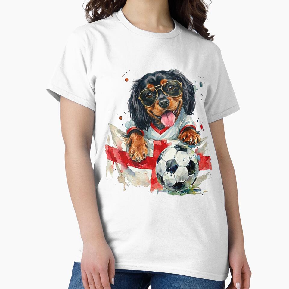 Cavalier King Charles b/t World Cup England Suppawter by The Suppawters