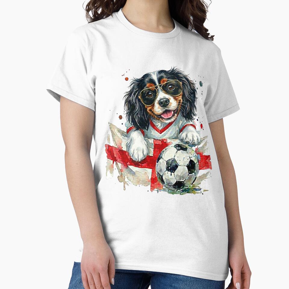 Cavalier King Charles tri World Cup England Suppawter by The Suppawters