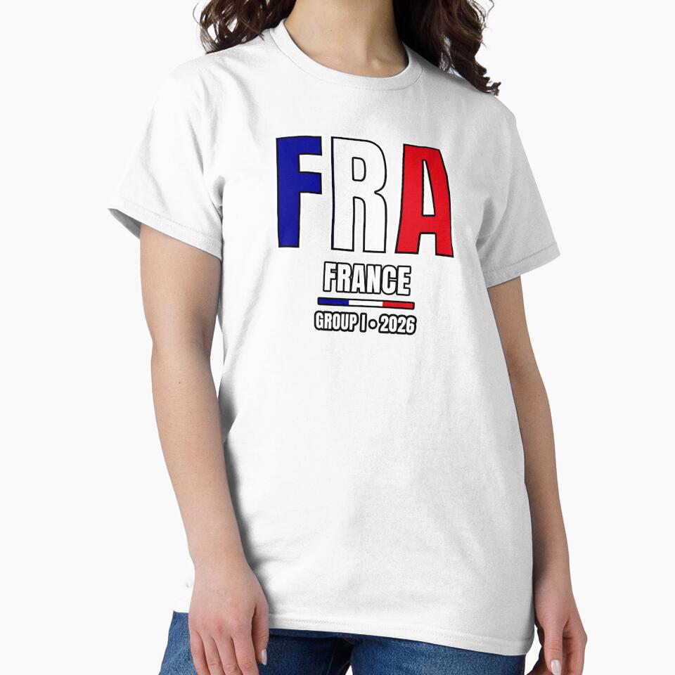 France 2026 Football Shirt | FRA France Soccer Fan Apparel | France National Team Supporter Tee | Football 2026 Gift by The Hairy Melon