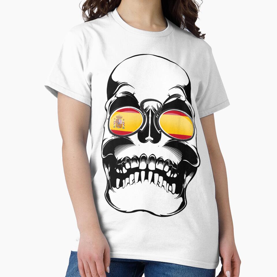Spain Skull Artwork World Cup by emphatic
