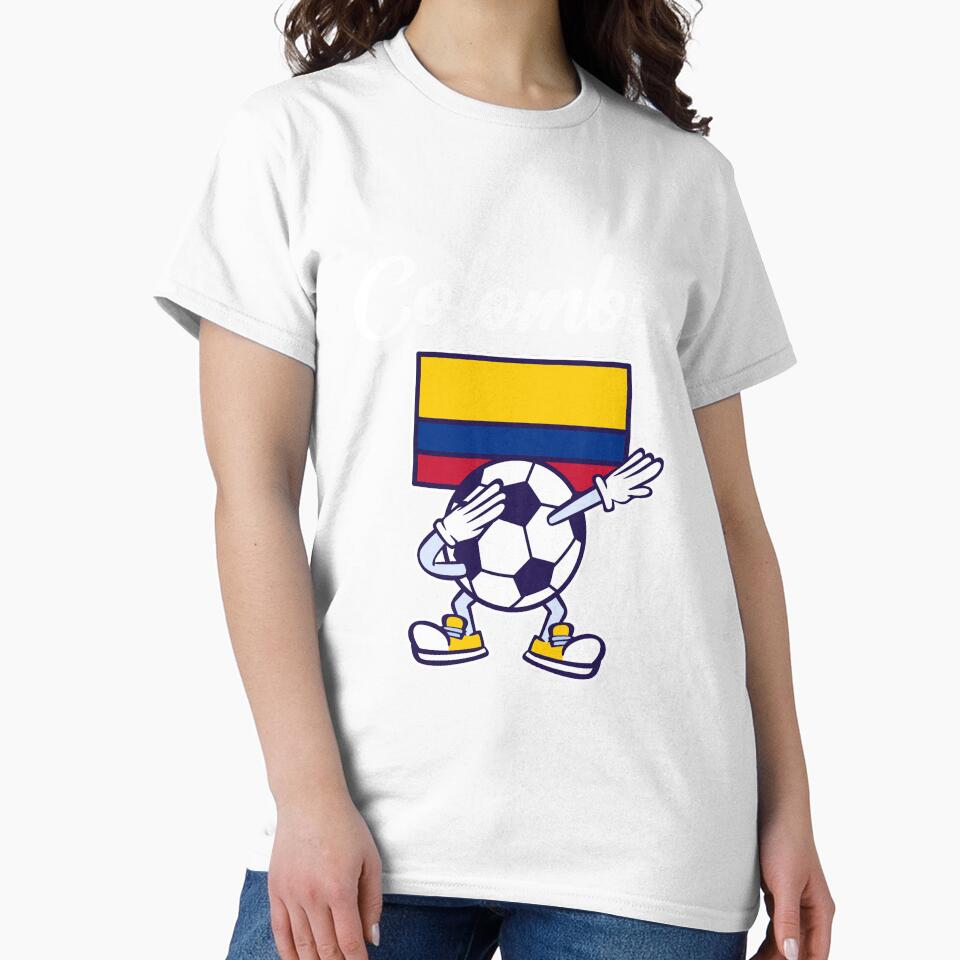 COLOMBIA - Dabbing Football Soccer Ball - COLOMBIA by Darling DeDe