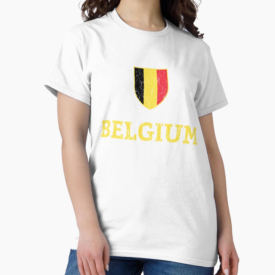 Vintage Belgium Soccer Belgian Football by vladocar