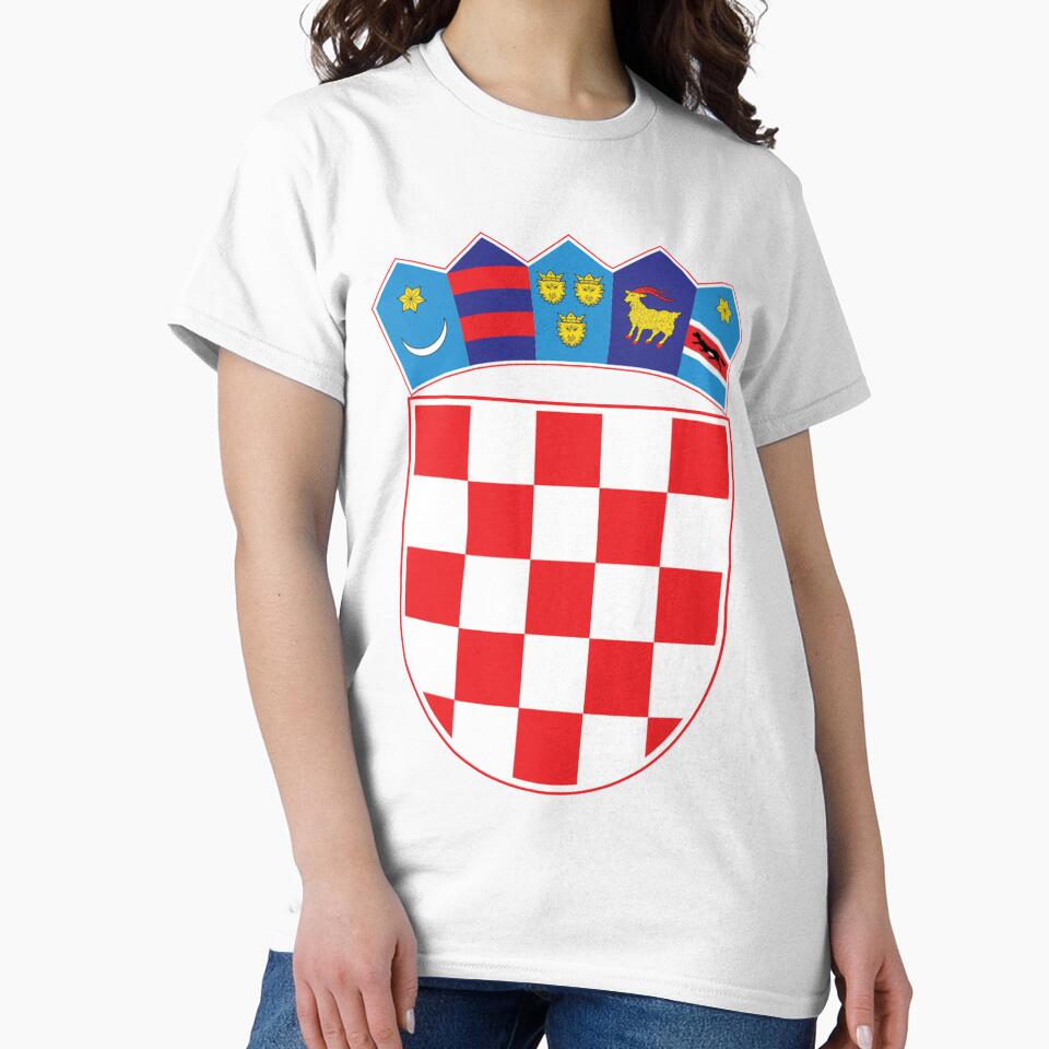 Croatia Hrvatska Original Coat of Arms Design by merchhost