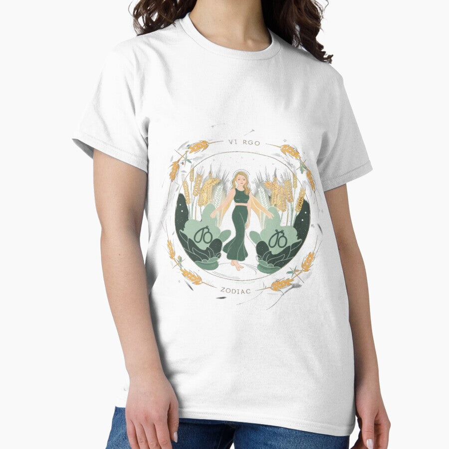 Astrology Zodiac Designs: Virgo #5 Classic T-Shirt Hoodie, Sweatshirt | PureTeeCo.com