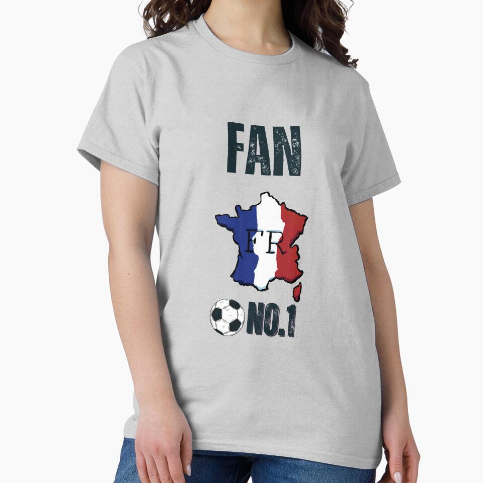 . Fan of the French national football team, Blues, tricolor-passion football by Passionfoot
