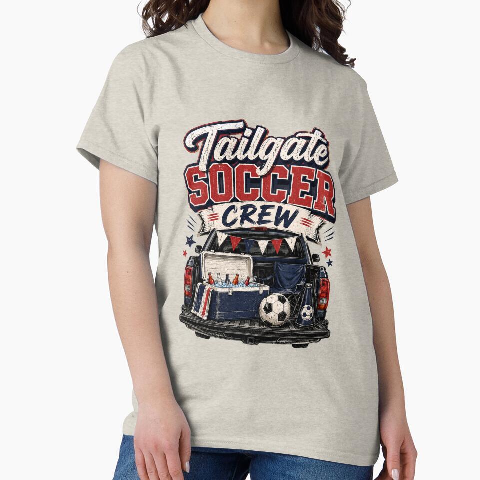 Tailgate Soccer Crew Game Day Design by Stickers  Designer