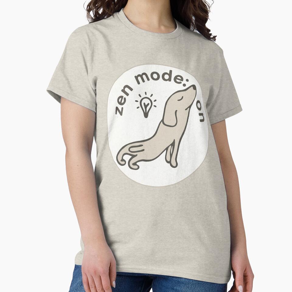 Zen Mode:on_zen dog by Mimi Huang