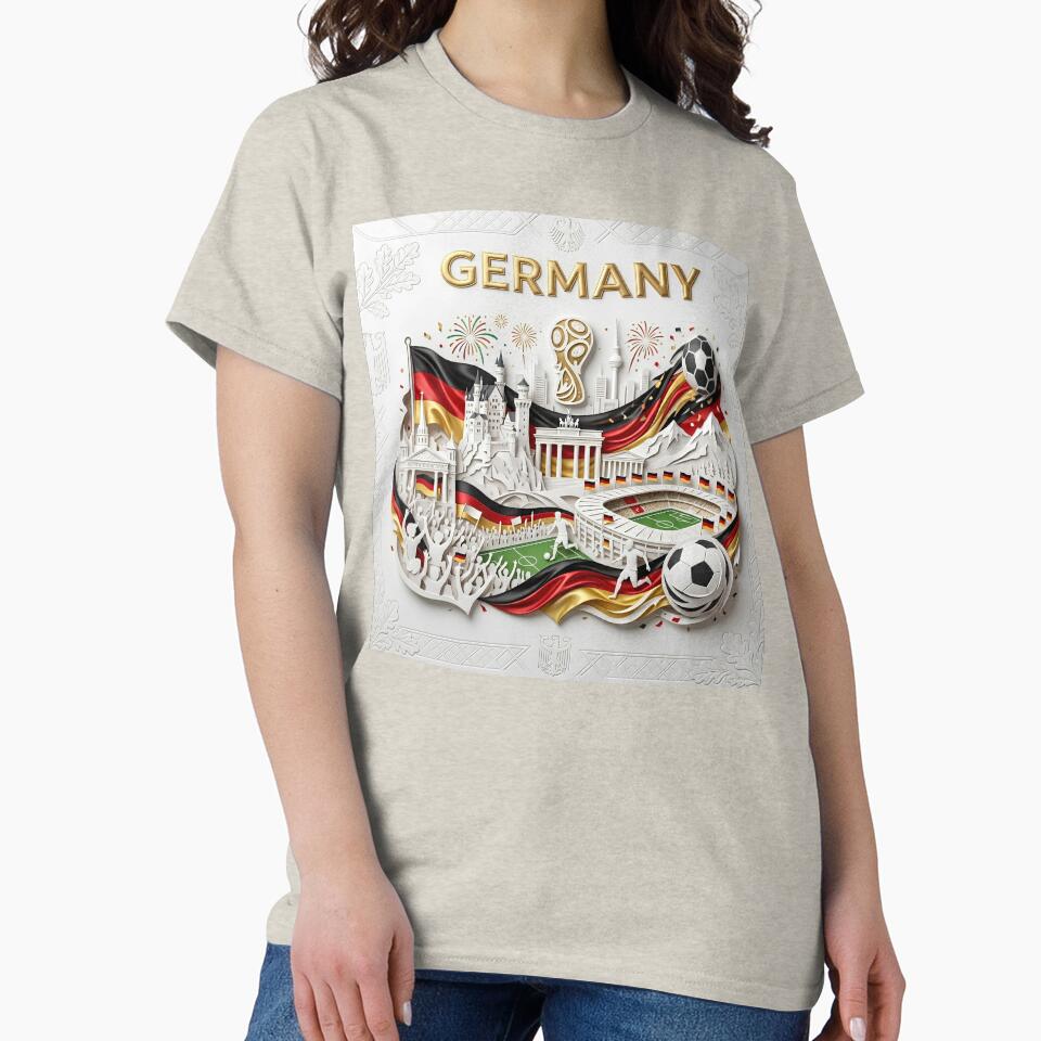 Germany Soccer Pride 2026 - German Football Landmarks 3D by keythxctrs