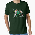 Holding the Fort - Jonathan Walters Corner Flag - Ireland vs Germany - Irish Football Fans by Melty Shirts