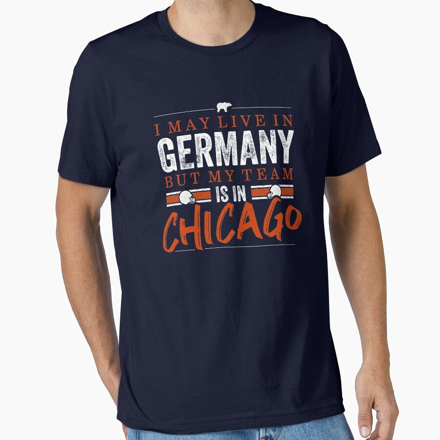 Chicago Football Team - Fans from Germany by KunstStoff