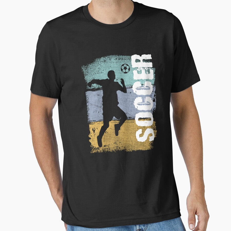 Soccer Vintage Retro Soccer Player by cidolopez