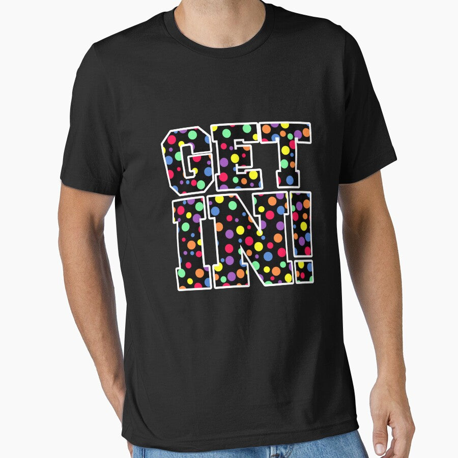 Get In! Coloured Spots by HandDrawnTees