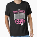 My Daughter Is A Keeper, Soccer Goalie Mom Gift by Designs4Less