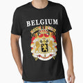 Belgium Coat of Arms National Fan Deluxe by merchhost