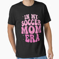 In My Soccer Mom Era Groovy Soccer Mama Football Women Gift by BestGiftsClub