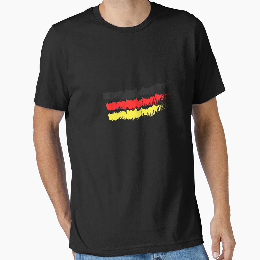 Germany Flag Fan 3D Design Gift Football Sport by dm4design