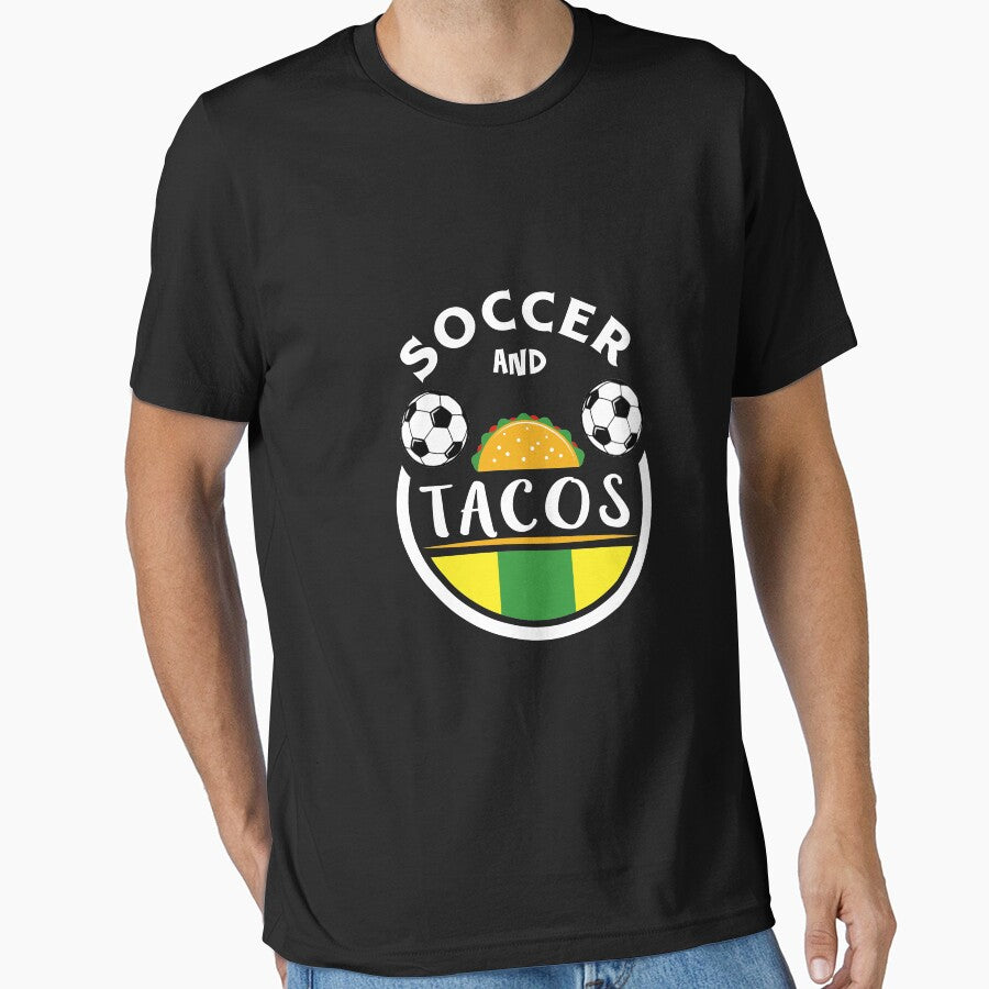 Soccer and Tacos | soccer player gift | soccer coach gift | team soccer gifts | soccer gifts for him | soccer shirts | soccer gift ideas | futbol | soccer shirts for her by Kreature Look