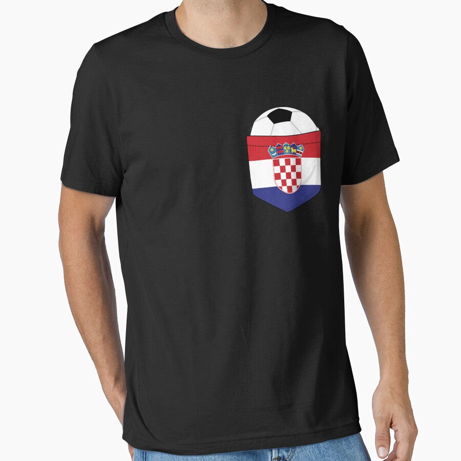 Soccer Croatia in the breast pocket by peter2art