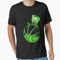 Basketball Shamrock St.Patrick's Day T-shirt by TeeGigi