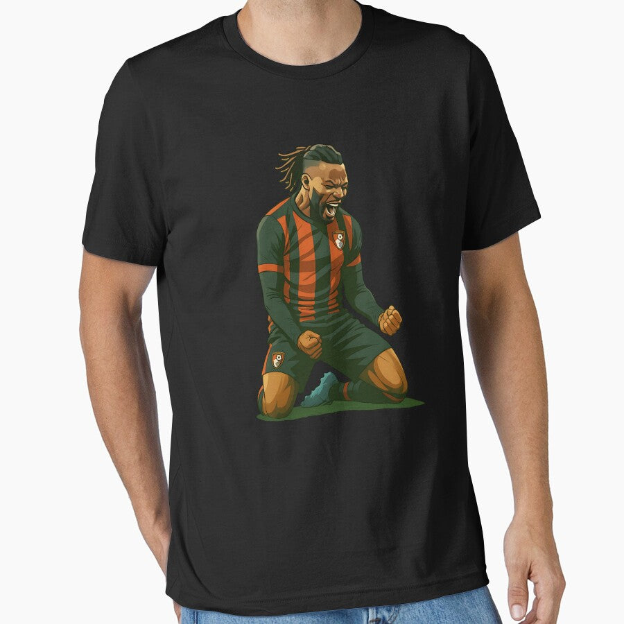Antoine Semenyo - AFC Bournemouth - AFCB - Knee Slide Celebration - Large print version by ChezDezigns