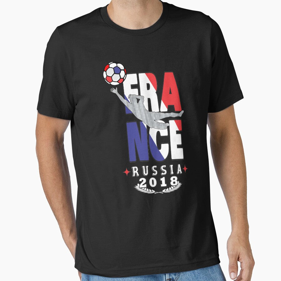 France world cup soccer Russia in 2018 Tshirt Championship by Tetete