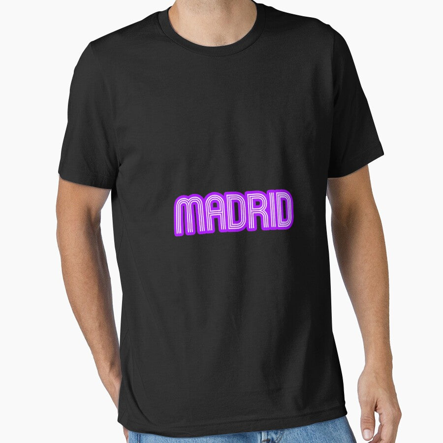 Madrid Soccer Purple Real Fan Spain Espana Flag Jersey Style by elviakenni