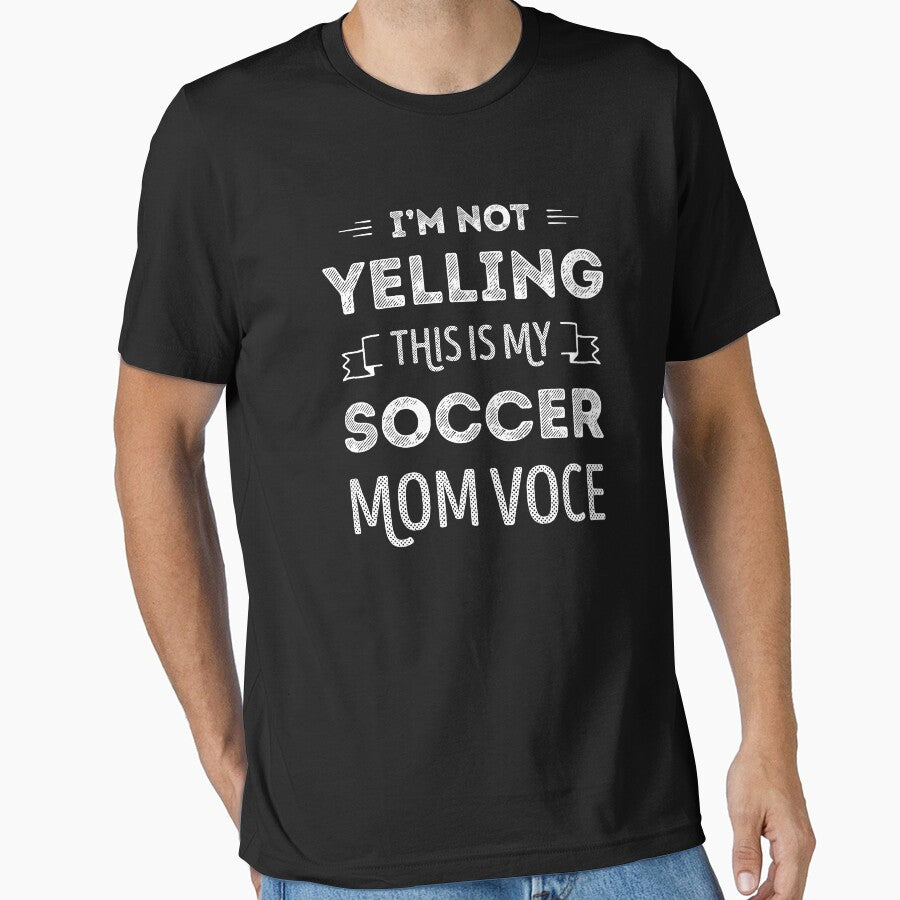 Funny Soccer Mom Voice by WhistleCloset