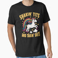 Shakin' Tits And Taking' Shits - Funny Unicorn by Beanster-nl