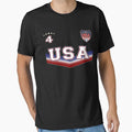 Soccer T-Shirt USA Outfit Design no. 4 for men and women by fermo