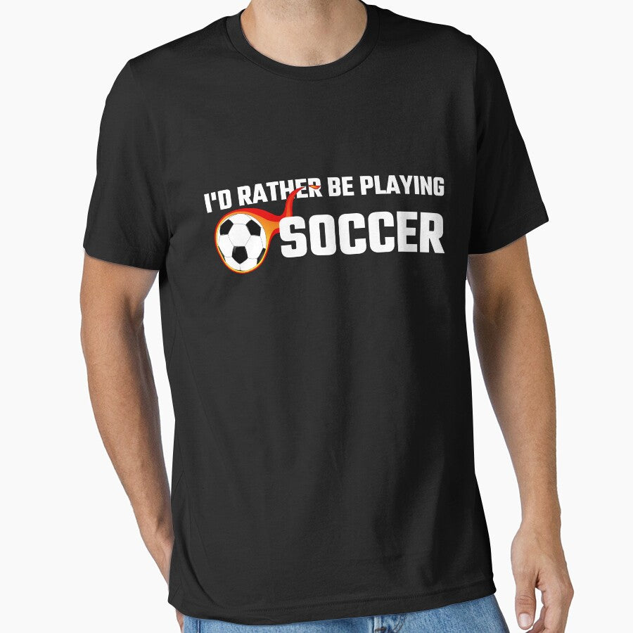 I'd Rather Be Playing Soccer by evahhamilton