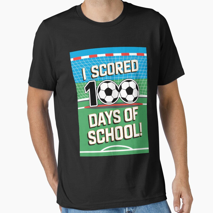 100 Days Of School Soccer Player Smarter Sport by tearbytea