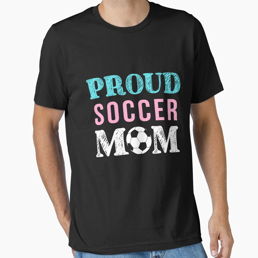Funny Proud Soccer Mom Love Soccer Gift For Women Mom Soccer Lover Costume by sheamgjirij