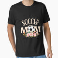 Cute Soccer Mom Floral Beuauty Gift For Women Teen Girls Kid Soccer Lover Costume by sheamgjirij