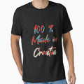 100% Made in Croatia font by Harinko