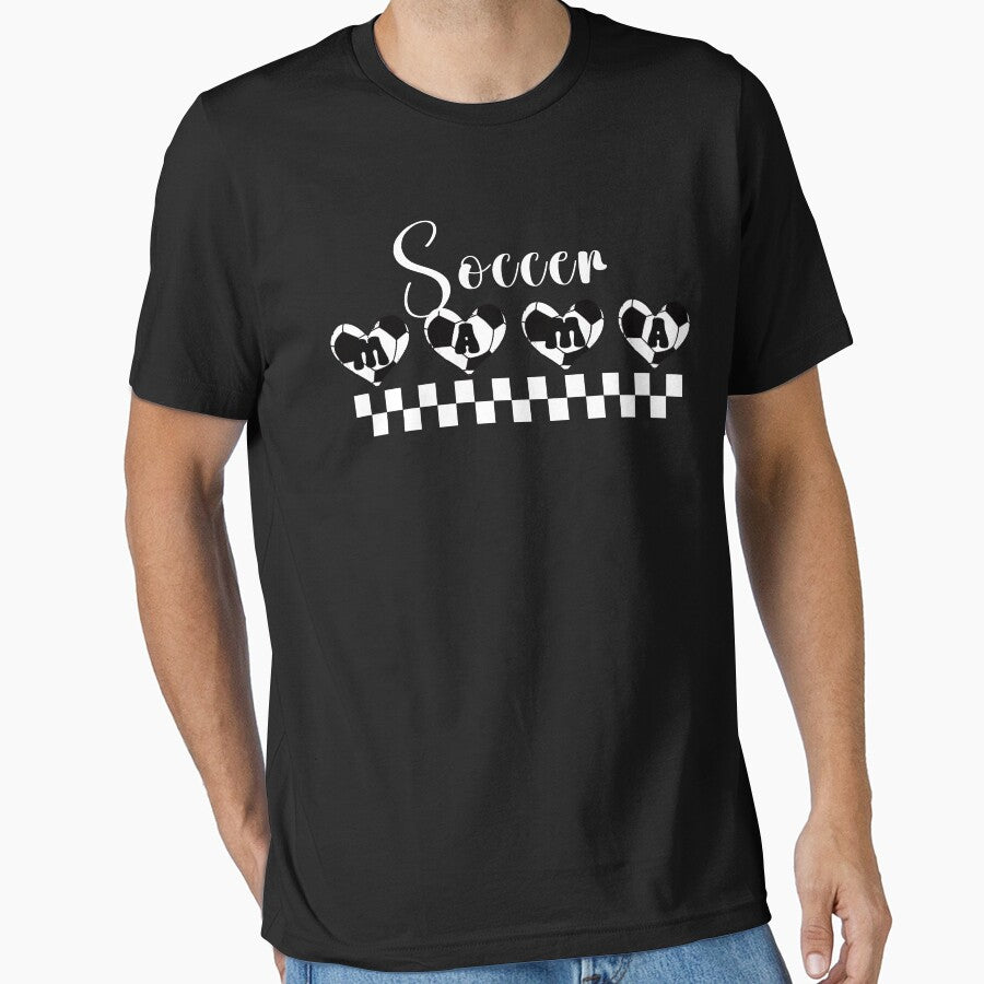 Soccer Mama Checkerboard Hearts by LashondaGreen89