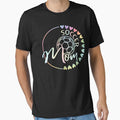 Pastel Tie Dye Soccer Mom Heart Circle by LashondaGreen89