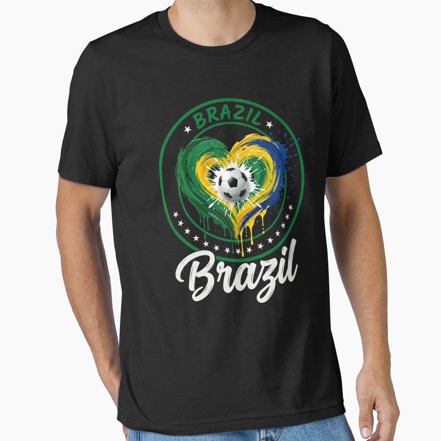 Brazil Brazil Football Fan National Pride Supporter by SofenArt