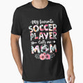 Womens My Favorite Soccer Player Calls Me Mom Shirt Soccer Mom by Mitzi12312