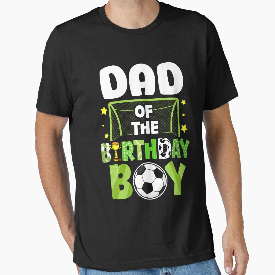 Soccer Dad Birthday Boy Party Soccer Family Matching by TysonLangosh