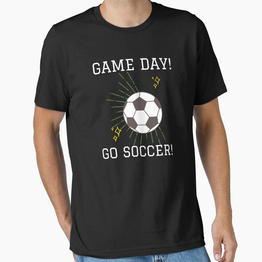 Ready for game day Soccer time  Fun, christmas Soccer by medoutfits