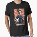 Soccer Mom Tarot Card Skeleton Game Day by RayhendersonArt