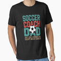 Soccer Coach Dad Fathers Day by SignaturalGen
