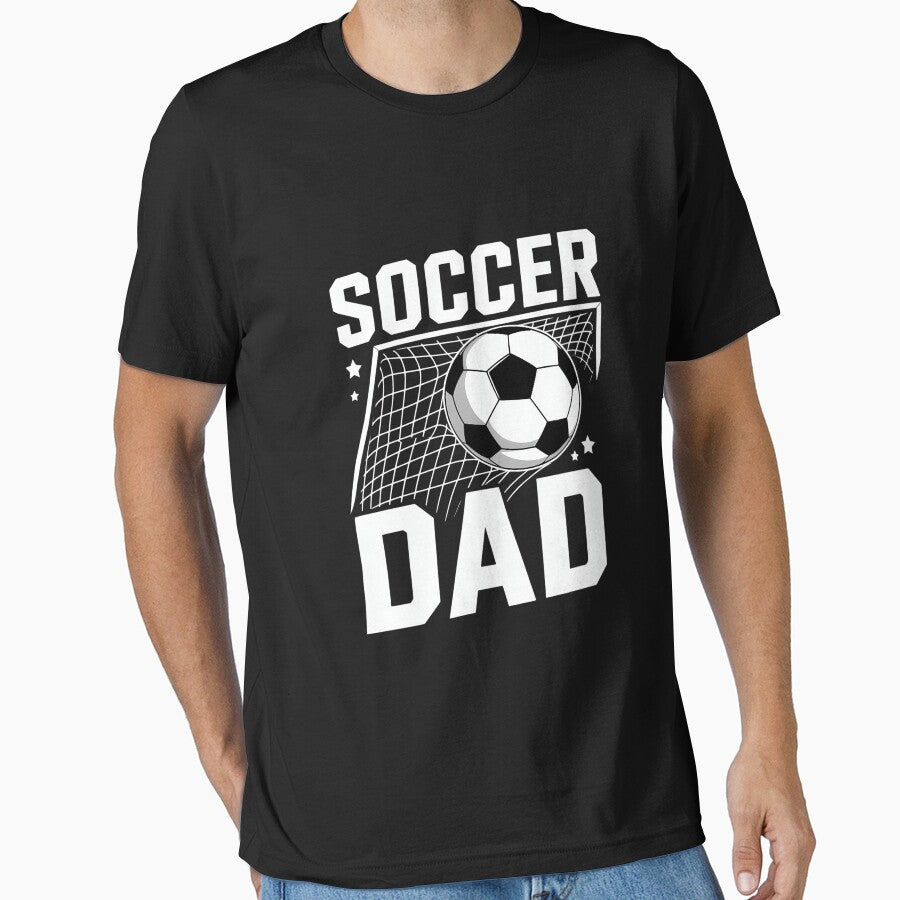 Soccer Dad Daddy Soccer Sport Lover Fan Fathers Day by JonathalIngham