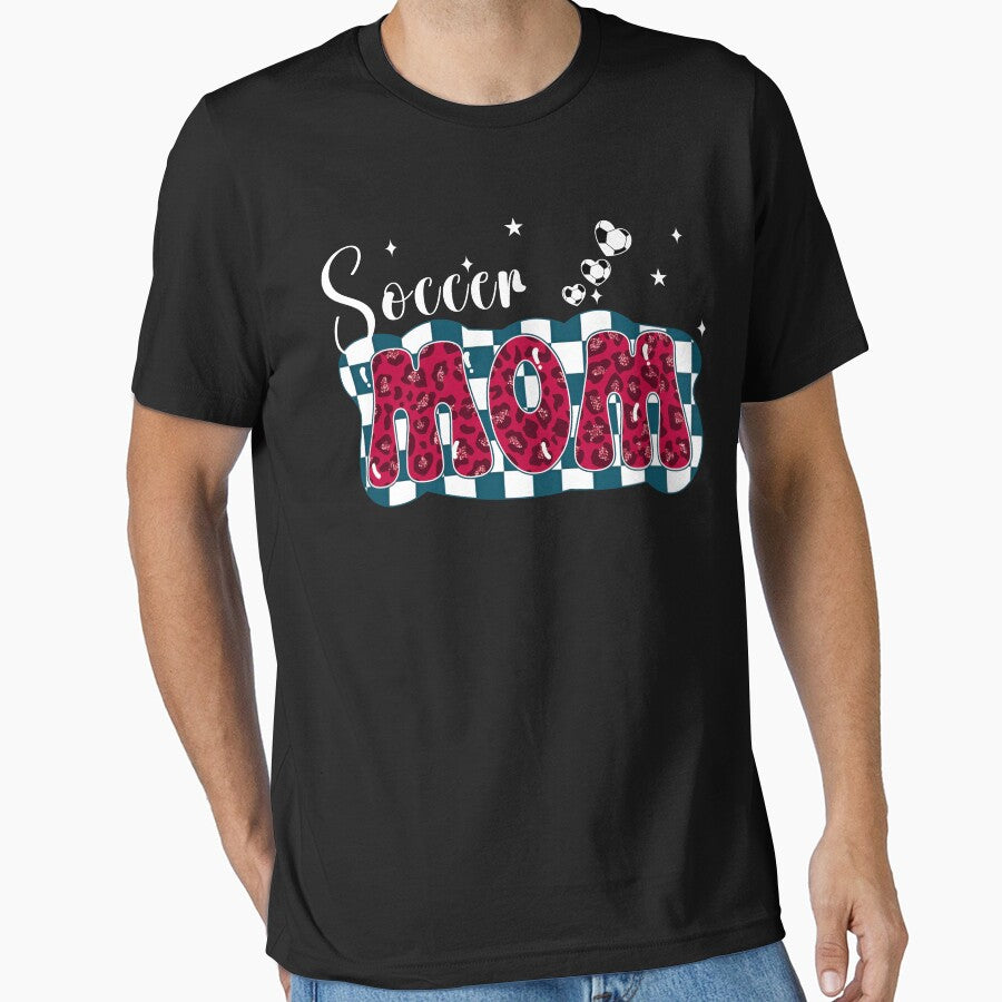 Pink Leopard Soccer Mom Shirt by LashondaGreen89