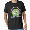 Funny Soccer Mom/Soccer Moms Kick Grass by Designs By YL