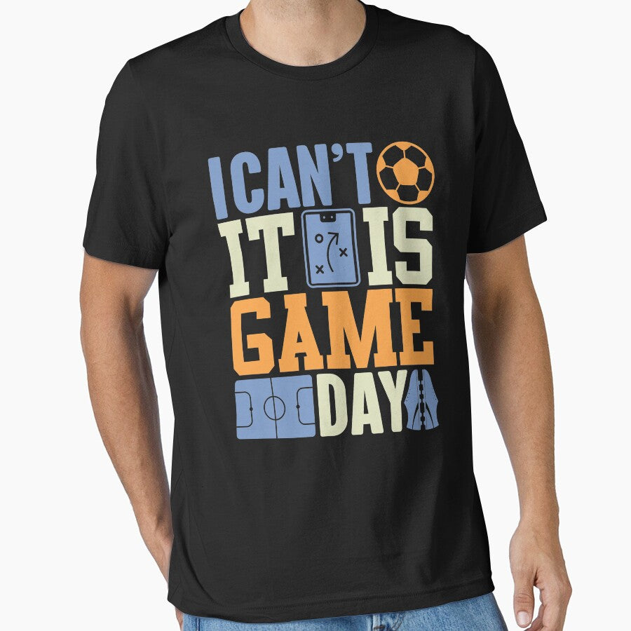 I Can't It's Game Day | Men's Soccer by GravitiTees