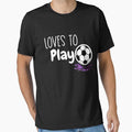 Loves to Play Soccer Design by sweetwhispers