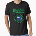 Brasil Brazilian Country Nation Pride Patriot Fan by SofenArt